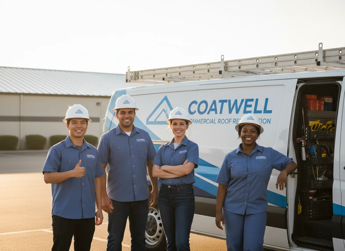 Commercial roof coating company in Hampden, ND